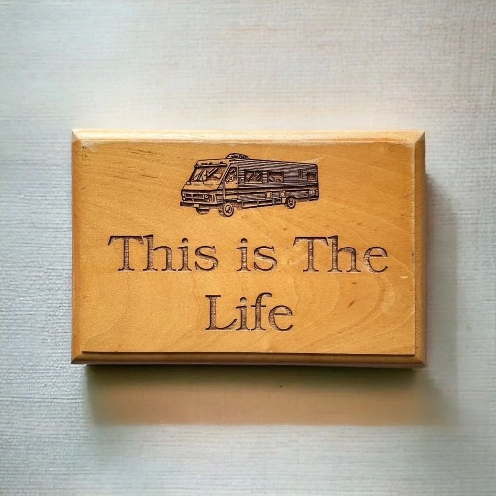 Vintage carved wooden